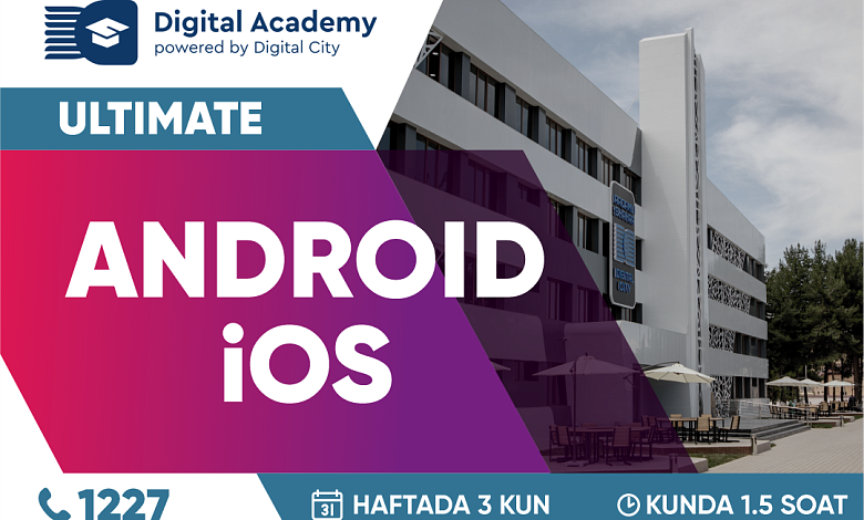 Mobil dasturlash (Android + IOS) 